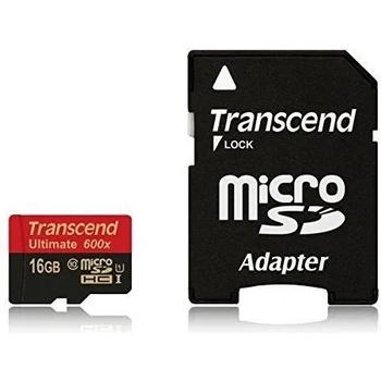Transcend microSDHC Ultimate 16GB C10/U1 TS16GUSDHC10U1