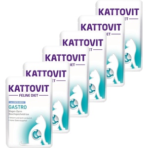 KATTOVIT Gastro пастет патица + ориз 6 x 85 г