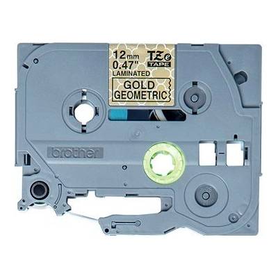 Brother TZ-MPGG31 / TZe-MPGG31, 12mm x 4m, черен печат / златна фон, оригинална лента (TZEMPGG31)