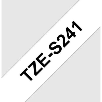 Samolepiaca páska Brother TZe-S241 18 mm biela/čierna