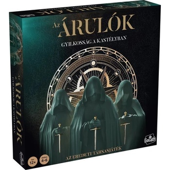 Goliath Предатели - Престъпление в замъка - настолна игра на унгарски език (932408)