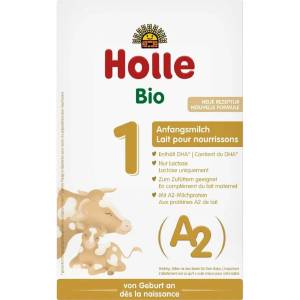 Holle A2 Био преходно мляко за бебета Формула 1 0М+ 400 гр
