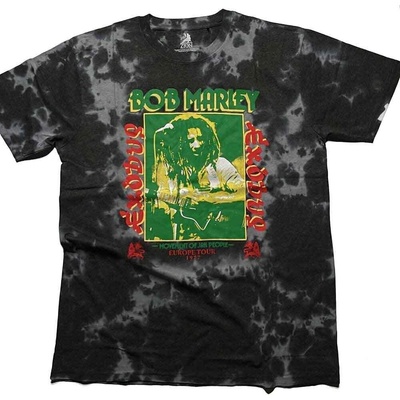 Bob Marley Exodus Tie-Dye (Wash Collection) Black XL Риза (BMATS41MDD04)