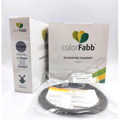 ColorFabb VZORKA 15 METROV - METAL STEELFILL 1,75mm