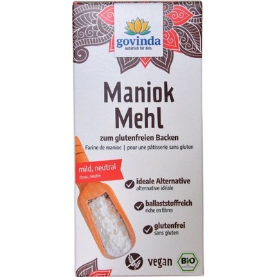 Govinda Manioková mouka bez lepku BIO 450 g