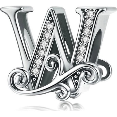 P&J Jewellery Stříbrný přívěsek Magické písmenka 2 SBMA2 W
