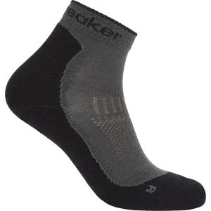 Icebreaker Дамски туристически чорапи Icebreaker Women's Merino Hike+ Light Mini Walking socks - Obsidian / Black - размер 35-37 (EU) (201-9237-0311)