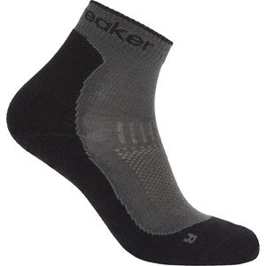 Icebreaker Дамски туристически чорапи Icebreaker Women's Merino Hike+ Light Mini Walking socks - Obsidian / Black - размер 35-37 (EU) (201-9237-0311)