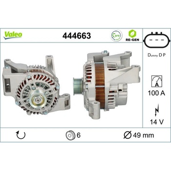 generátor VALEO 444663