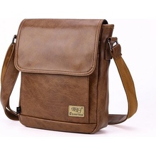 Three Box pánska crossbody taška TB8023W Hnedá
