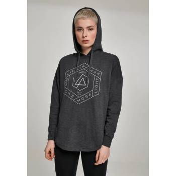 MERCHCODE Дамски сив суичър MERCHCODE Linkin Park OMLUB-MC263-00091 - Графит, размер L