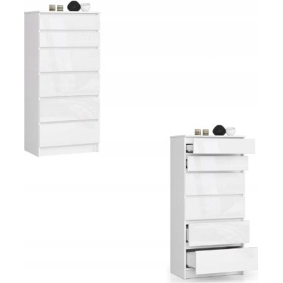 Ak furniture Kuba 60 cm 6 zásuviek