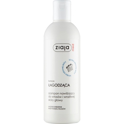 Ziaja Med Hair Care upokojujúci šampón pre citlivú pokožku hlavy 300 ml