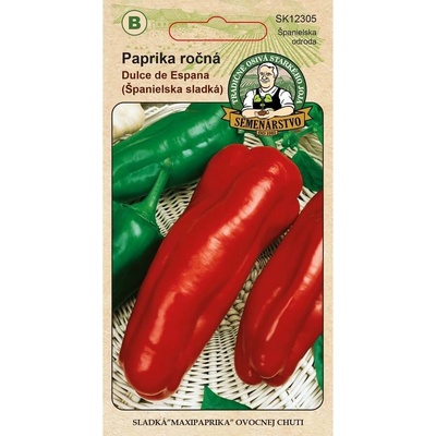 Semenárstvo Paprika ročná Španielska sladká 0,7g