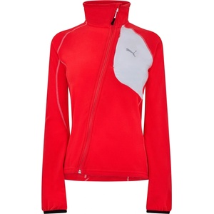 PUMA (13) Outdoor Midlayer Fleece Womens - Red