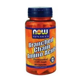 NOW Аминокиселини - Branched Chain Amino Acids - 60 капсули - NOW FOODS, NF0051
