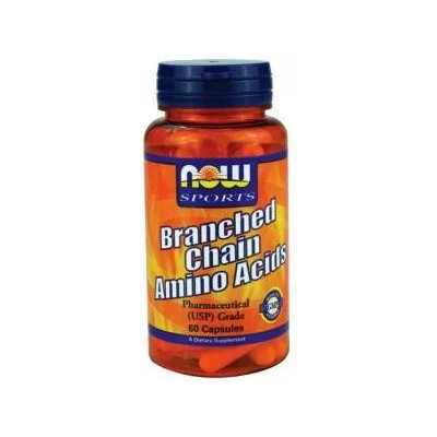 NOW Аминокиселини - Branched Chain Amino Acids - 60 капсули - NOW FOODS, NF0051