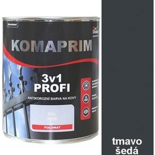 Dulux Komaprim 3v1 PROFI 7016 tmavo šedá 0,75 l