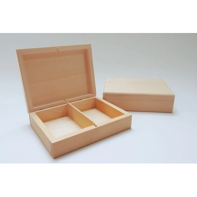 Dřevěná krabička na karty