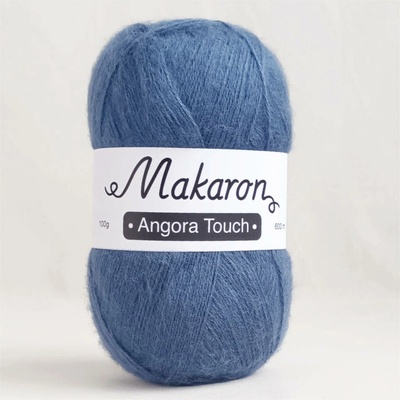 Makaron Angora Touch modrá