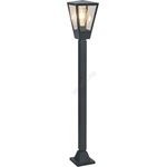 Brilliant - Външно осветително тяло WESTDLIFF 1xE27/20W/230V 98, 4 cm IP44 антрацит (BI0410)