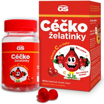 GS CÉČKO želatinky 50 ks