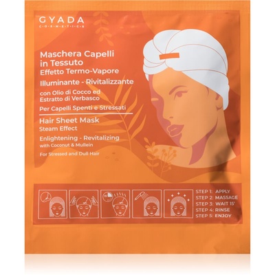 Gyada Cosmetics Revitalizzante ревитализираща маска за коса със загряващ ефект 60ml
