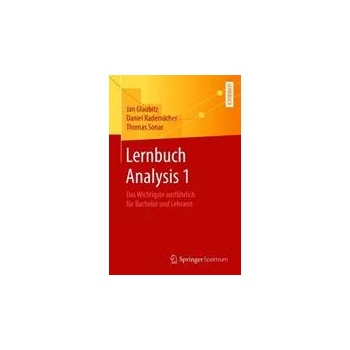 Image 1 of Lernbuch Analysis 1 | Jan Glaubitz, Daniel Rademacher, Thomas Sonar