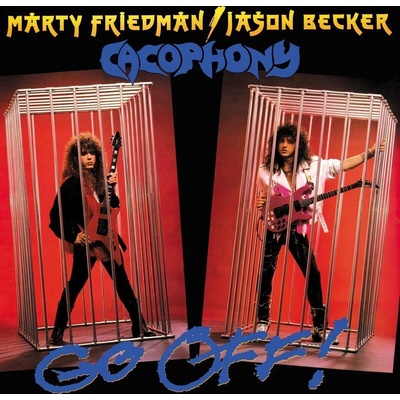 Cacophony - Go Off ! (Yellow with Black Splatter Coloured) (Limited Edition) (LP) (3760053847898)