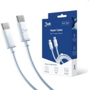 3MK 3MK464543 USB-CUSB-C 100W, 2m, bílý