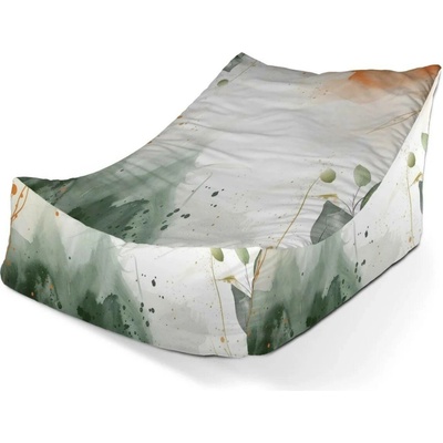 Sablio Sedací vak Lounge Lesní mlha 80 x 95 x 50 cm
