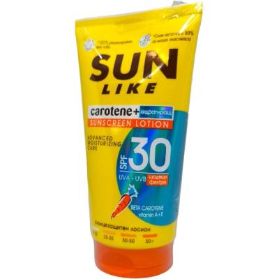 Sun like слънцезащитен лосион, Туба, spf 30, 125мл