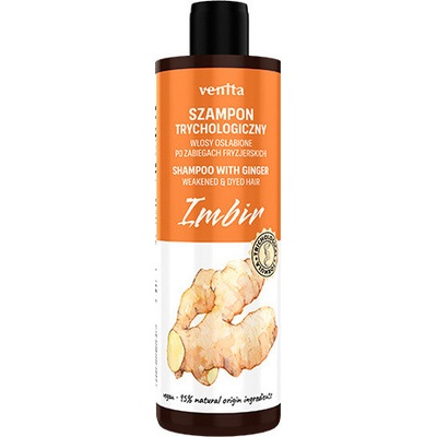 Venita trichologický šampon pro poškozené vlasy zázvor 300 ml