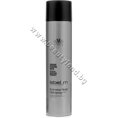 label.m Лак за коса label. m Extreme Hold Hairspray, p/n LM-25 - Лак за коса с ултра силна фиксация (LM-25)