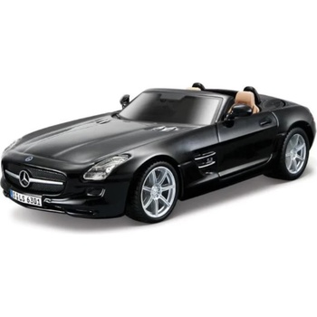 Метална кола Mercedes-Benz SLS мащаб 1: 32 със светлини и звуци, Pull back-механизъм 8939В
