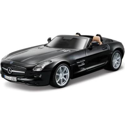 Метална кола Mercedes-Benz SLS мащаб 1: 32 със светлини и звуци, Pull back-механизъм 8939В