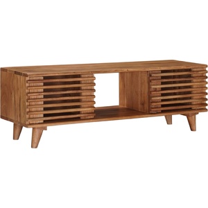 vidaXL ТВ шкаф със съхранение с врата Естествен 105 x 30 x 35 см (42020064)