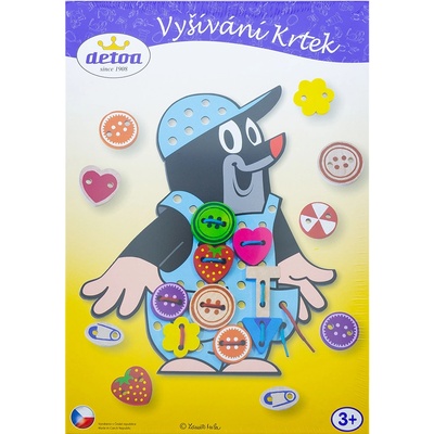 Detoa Haba Vyšívanie Krtek