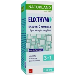 Naturland Билков еликсир за гърло и дихателна система, 150 ml, Naturland (012056 NTRL)