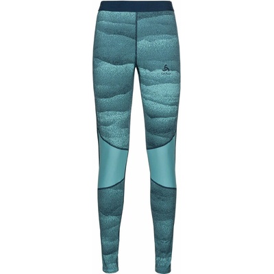 Odlo, BL BOTTOM LONG WHISTLER ECO modrá,čierna