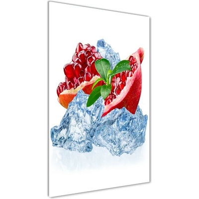 Vertikálny fotoobraz na skle Granátové jablko 50x100 cm