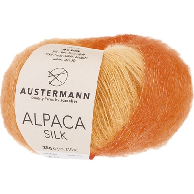 Pletací příze Austermann Alpaca Silk Barva: 07 BERNSTEIN