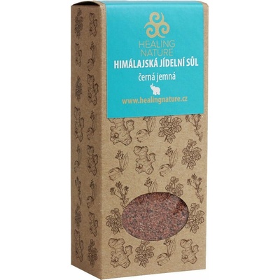 Healing Nature Himalájska soľ jemná čierna 200 g