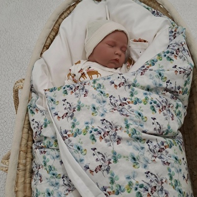 Pro útulný domov Péřová zavinovačka Lístky ginkgo biloba