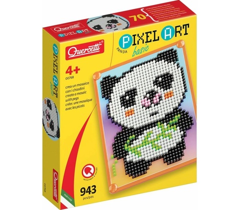 Quercetti Pixel Art Basic - Panda 0768