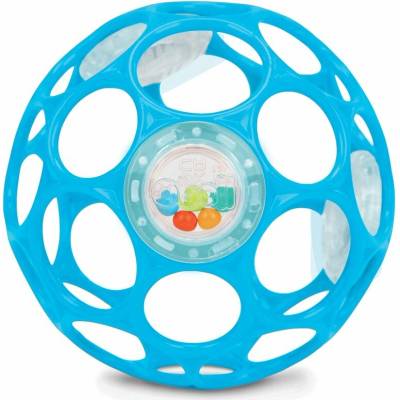 OBALL Hračka Rattle 10 cm svetlo ružová