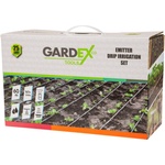 Gardex Tools К-кт капково напояване с емитери 60м 167х части harvest gx