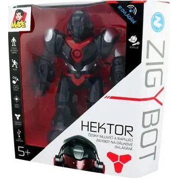 MaDe Robot Hektor rapující robot mluví česky 35cm