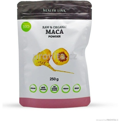 Health Link Maca Raw Organic prášok 250 g