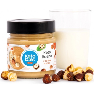 KetoDiet Keto Bueno proteínový krém s brezovým cukrom 220 g